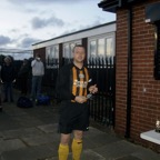 RICHARD ANDERSON RECIEVING THE SJR MAN OF THE MATCH TROPHY