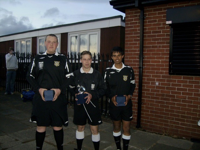 ROBIN RAYMOND, PAUL YOUNGER, KIERON MERSH, SJR CUP OFFICIALS